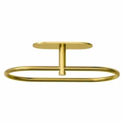 Wieszak na ręczniki pierścień złoty 205mm przyklejany mod. EA-2 (D)