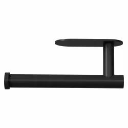 Uchwyt na papier toaletowy 165mm czarny przyklejany mod. EA-3