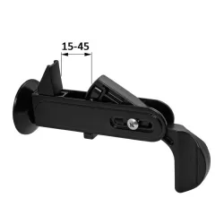 Zaczep okiennicy ARCHIMEDE 15-45 czarny