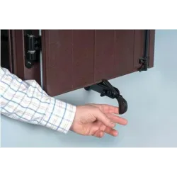 Zaczep okiennicy ARCHIMEDE 15-45 czarny