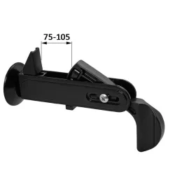 Zaczep okiennicy ARCHIMEDE 75-105 czarny