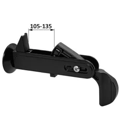 Zaczep okiennicy ARCHIMEDE 105-135 czarn