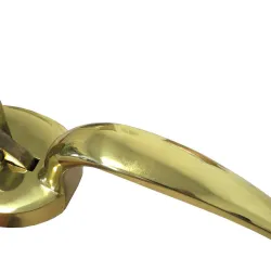 Klamka w stylu amerykańskim mosiądz  lakierowany mod. 1900