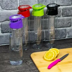 Butelka do wody z wkładem tritan 0,8l różne kolory Kinghoff