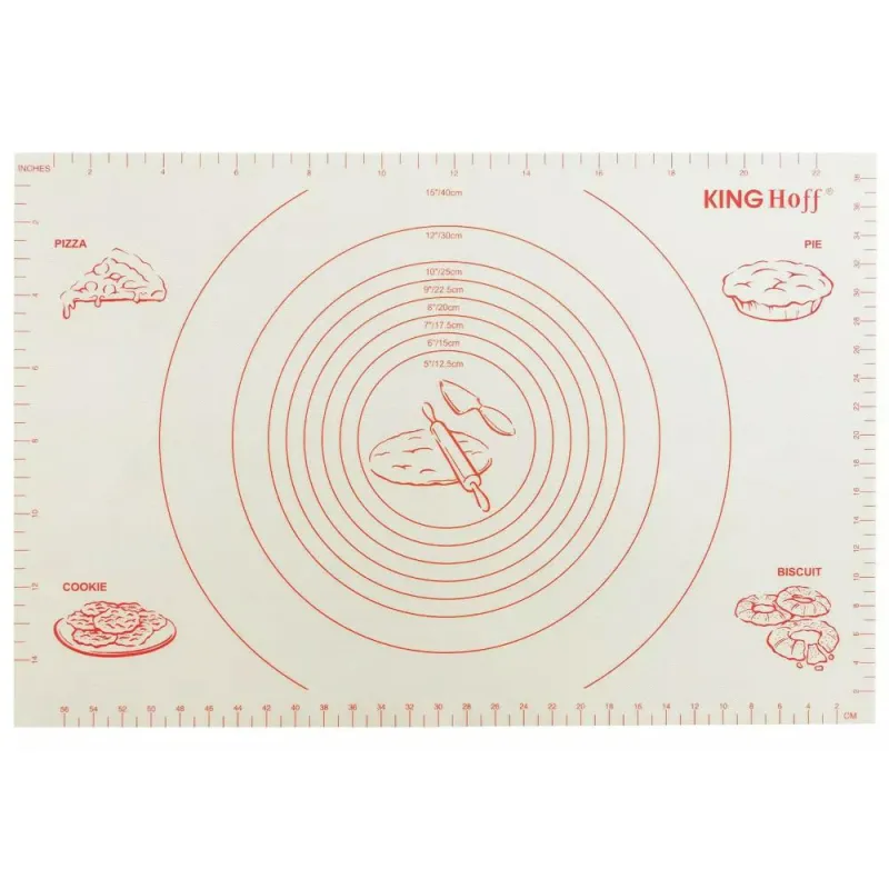 Stolnica silikonowa 60x40cm Mata kuchenna Kinghoff