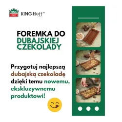 Forma silikonowa do czekolady Dubajskiej, 25x13,5 cm,