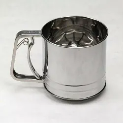 Przesiewacz do mąki, stal szlachetna 12x13cm, 450g Kinghoff