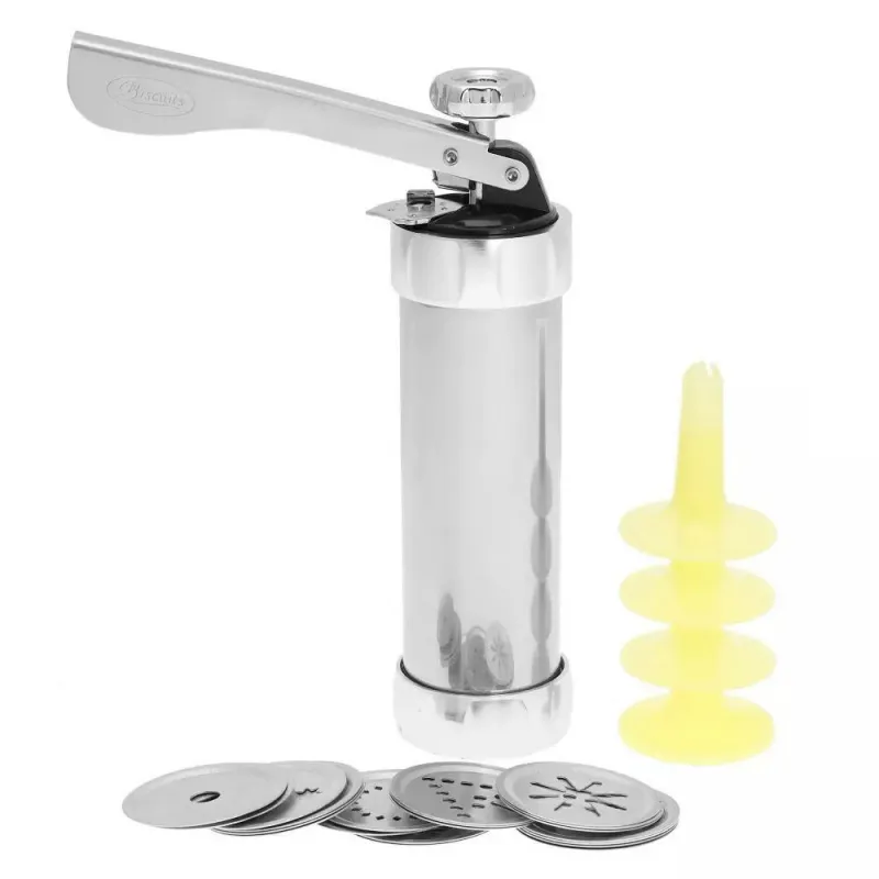 Szpryca cukiernicza 21cm maszynka do ciastek stal Kinghoff