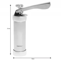 Szpryca cukiernicza 21cm maszynka do ciastek stal Kinghoff