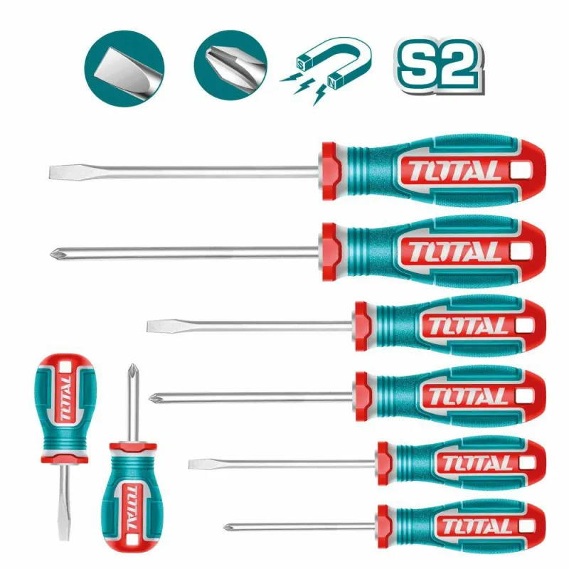 Wkrętaki zestaw 8 szt. PH TKSDS0826 (D)