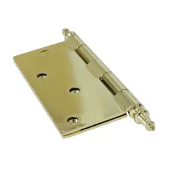 Zawias do drzwi 101,6x101,6mm stal mosiądzowany splatany 2szt. mod.1011