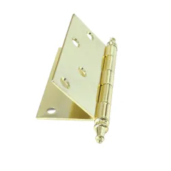 Zawias do drzwi 101,6x101,6mm stal mosiądzowany splatany 2szt. mod.1011