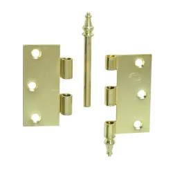 Zawias 1011-76x76 mosiądzowany 2szt.