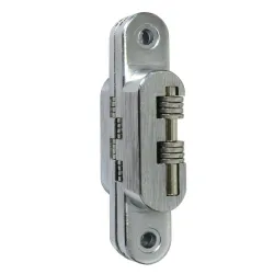 Zawias ukryty wpuszczany 95mm chrom mat / inox mod. 1025