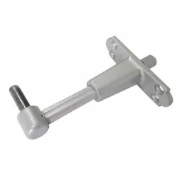 Trzpień zawiasu 9mm regulowany 25-55 szyld 90x25mm srebrny mat AGB
