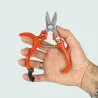 Sekator do pomidorów owoców 140mm pomarańczowy mod. P17