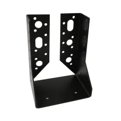 Wspornik wieszak belki 100mm czarny 141x80mm mod. 354