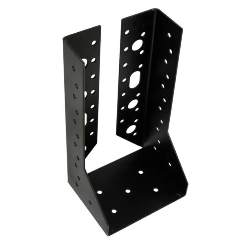 Wspornik wieszak belki 100mm czarny 200x80mm mod. 354