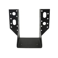 Wspornik wieszak belki 80mm czarny 122x82mm mod. 353