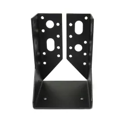 Wspornik wieszak belki 80mm czarny 122x82mm mod. 354