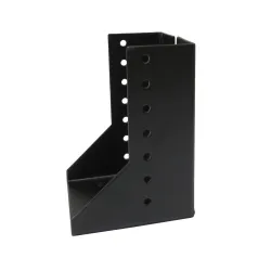 Wspornik wieszak belki 80mm czarny 122x82mm mod. 354