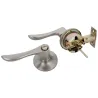 Klamka z zamkiem + pokrętło chrom mat Prawa łazienkowa mod. 702