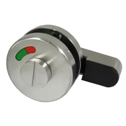 Blokada kabiny WC 53mm Inox wskaźnik otw./zam. mod. 5