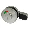 Blokada kabiny WC 53mm Inox wskaźnik otw./zam. mod. 5