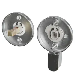 Blokada kabiny WC 53mm Inox wskaźnik otw./zam. mod. 5