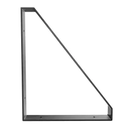 Wspornik półki mod. 3003 211x261x30 mm  czarny mat