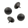 Ćwieki gwoździe ozdobne okrągłe 30mm czarne młotkowane mod.5 DIS 4szt.