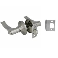Klamka z zamkiem klucz + pokrętło chrom mat Prawa wejściowa mod. 710