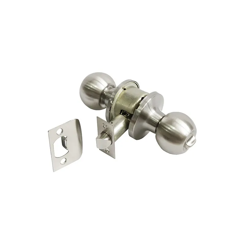 Gałka z zamkiem łazienkowa inox mod. 612