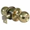 Gałki z mechnizmem zamykania łazienkowe mosiężne polerowane mod.612