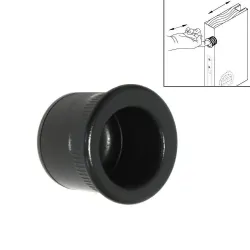 Uchwyt na palec czarny SCIVOLA naparstek do drzwi przesuwnych