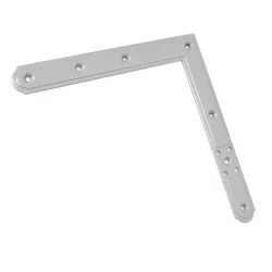 Narożnik 220x220mm srebrny 150mm górny prawy / dolny lewy