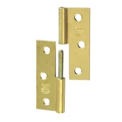 Zawias meblowy 51x36mm mosiądzowany PRAWY (pl) mod. 540