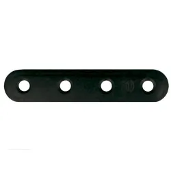 Łącznik płaski stalowy czarny 100x20mm mod. 505