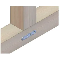 Łącznik płaski stal nierdzewna INOX 100x20mm mod. 505