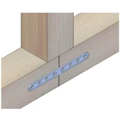 Łącznik płaski mod.505-312x20 inox