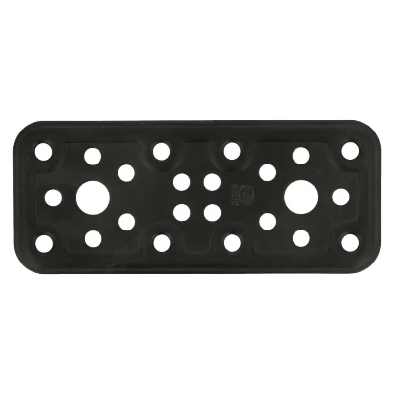 Łącznik płaski ciesielski 120x50mm czarny mod. 500