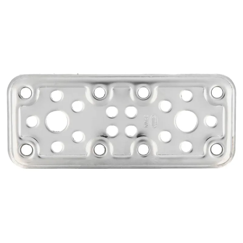 Łącznik płaski ciesielski 120x50mm INOX mod. 500