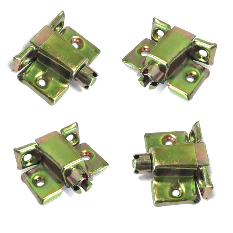 Łącznik meblowy 40x23mm żółty ocynk 4szt. mod. 2