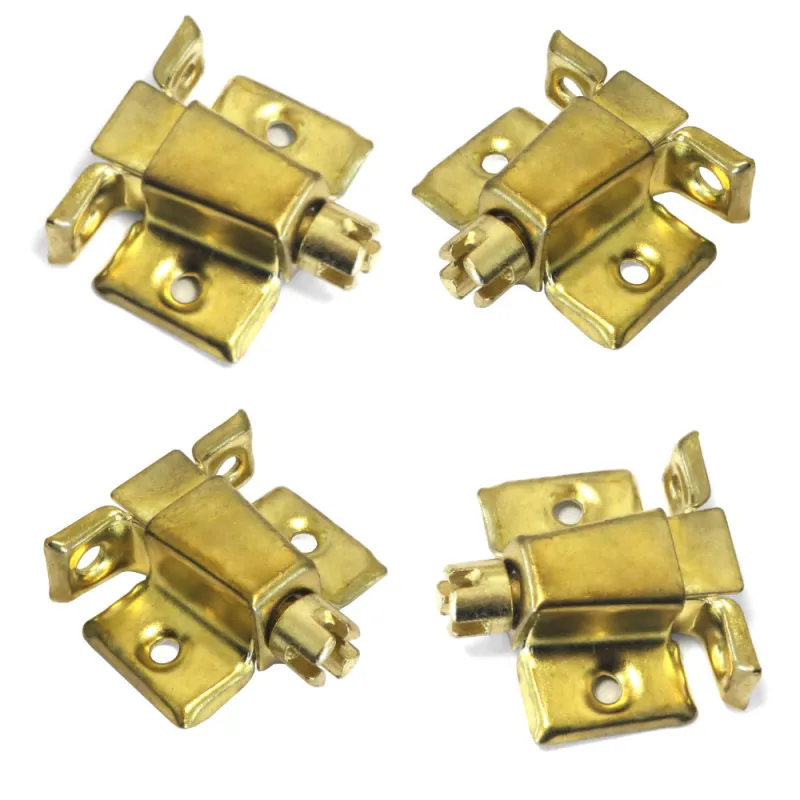 Łącznik meblowy 40x23mm mosiądzowany 4szt. mod. 2