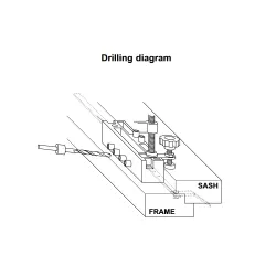 Szablon  do zawiasów 3D 16/14 reg 4G