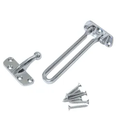 Łańcuch drzwiowy sztywny Zapornica 120mm chrom połysk mod.2 dis A