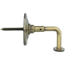 Wspornik poręczy stal złoto antyczne mod.26 D