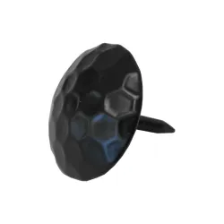 Ćwieki gwoździe ozdobney okrągłe 25mm czarne mod.5 DIS 4szt.