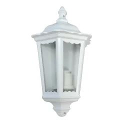 Lampa ogrodowa ścienna biała kinkiet 440x250x120mm mod.5