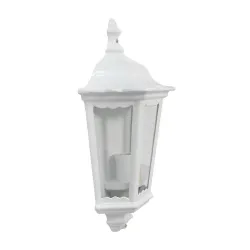 Lampa ogrodowa ścienna biała kinkiet 440x250x120mm mod.5